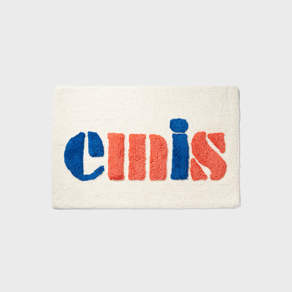 韓國 EMIS - VINTAGE LOGO BATH MAT