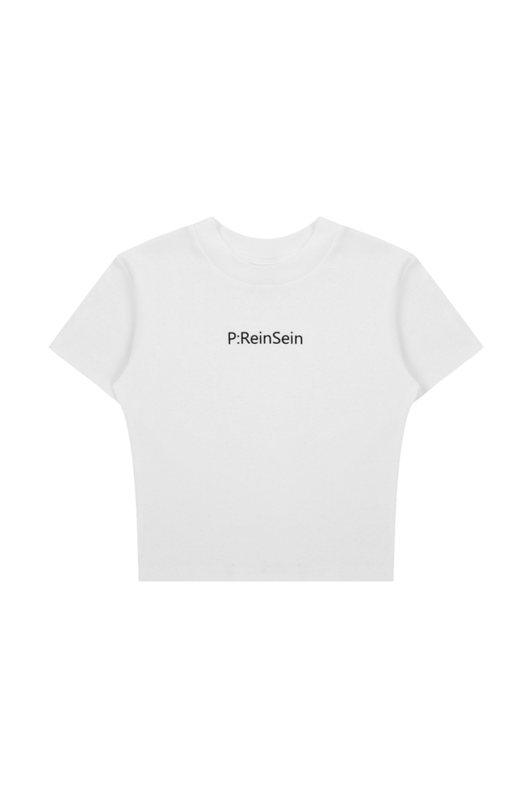 韓國 P:ReinSein - REINSEIN Ivory Crop Tee