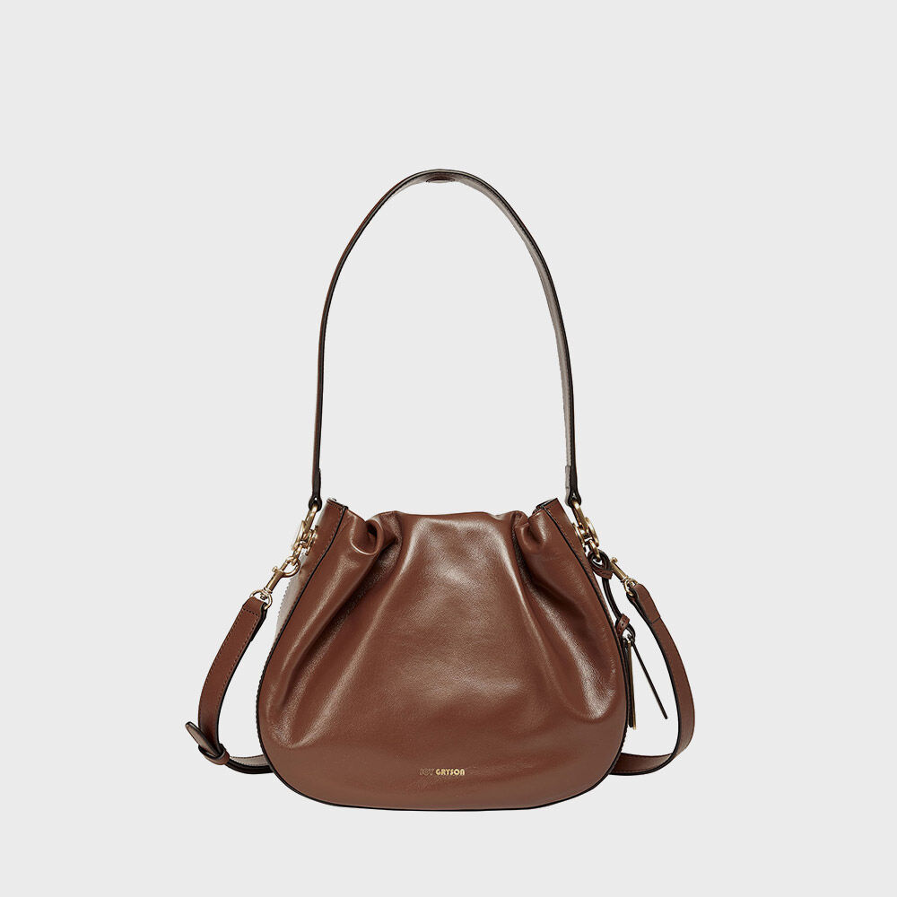 韓國 JOY GRYSON-Magnolia Bucket Bag MOON STONE