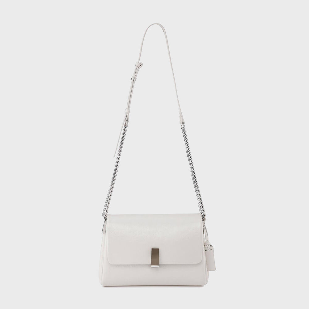 韓國 JOY GRYSON-Mathilde Shoulder Bag Small MOON WHITE