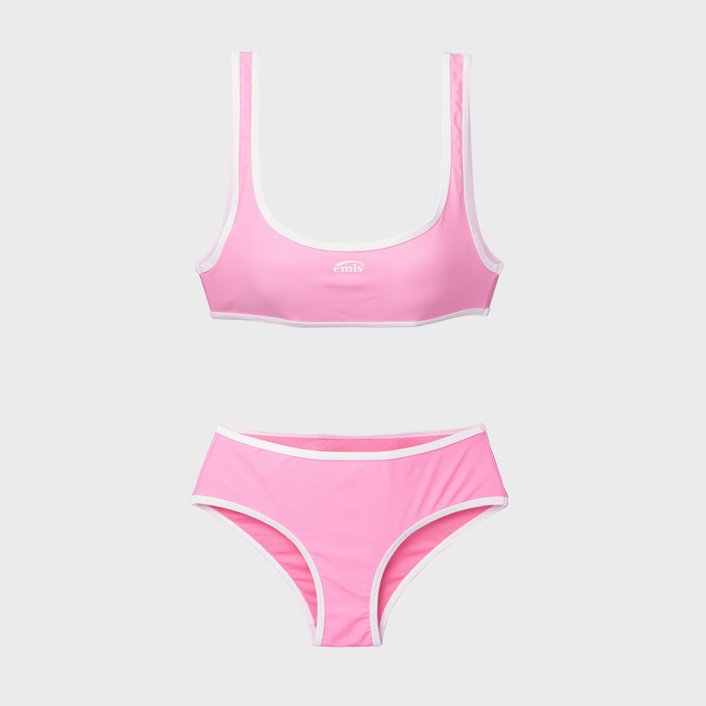 韓國 EMIS - SPORTS BIKINI SET-PINK