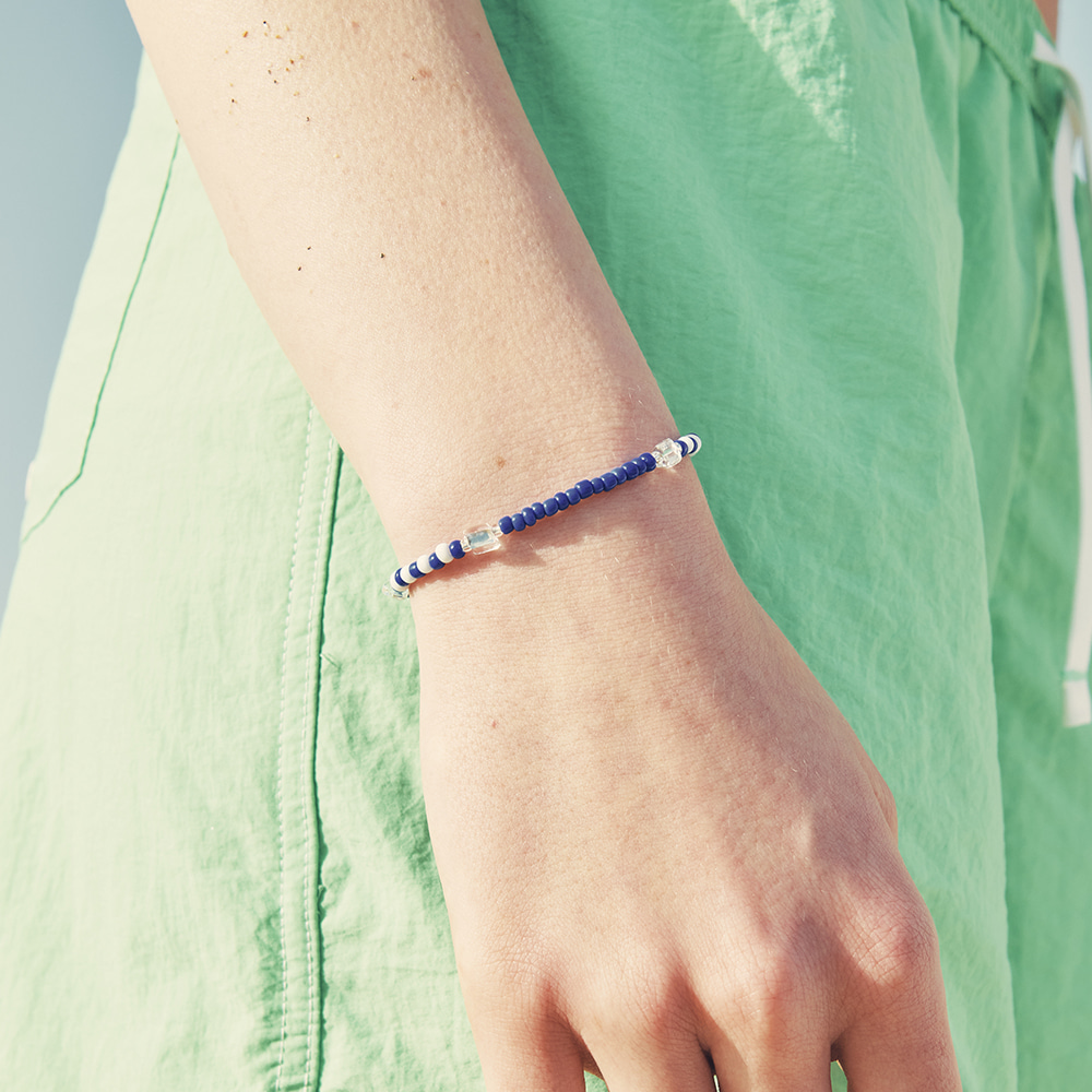 韓國VINTAGE HOLLYWOOD-Stripe Parasol Bracelet