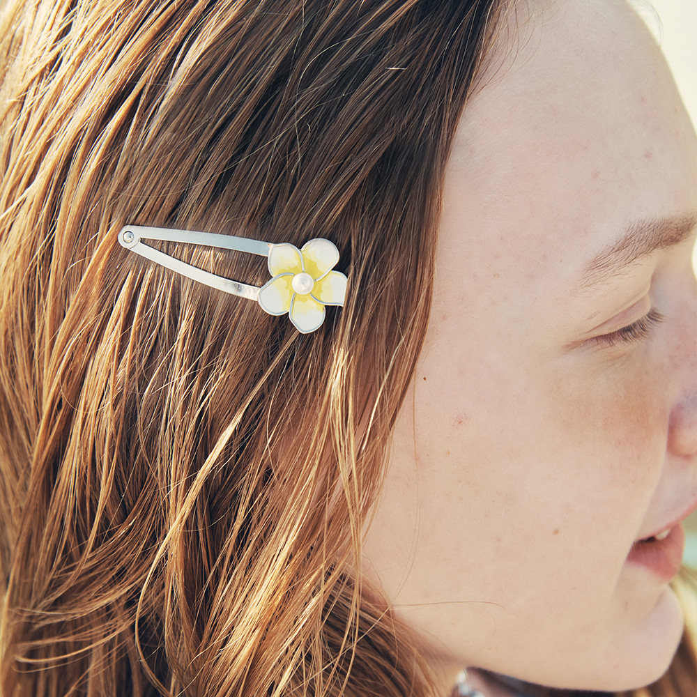 韓國VINTAGE HOLLYWOOD-Hawaiian Flower Hairpin
