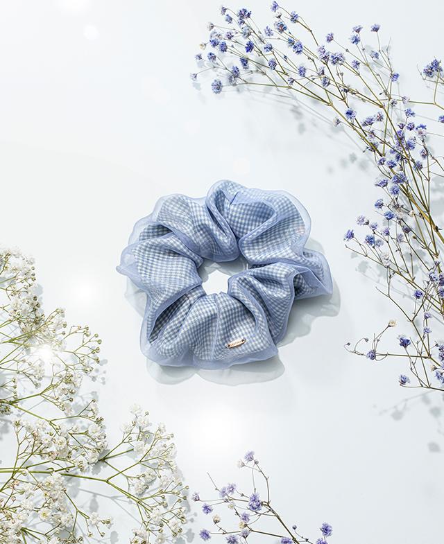 韓國J.ESTINA  - LALA J Summer Scrunchie - BLUEMING