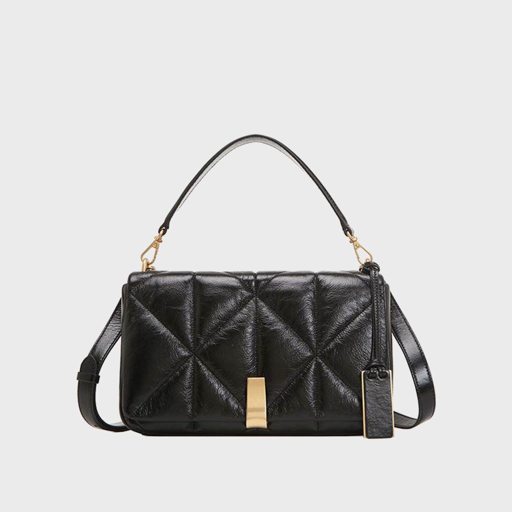 韓國 JOY GRYSON-Margo Glam Shoulder Bag BLACK