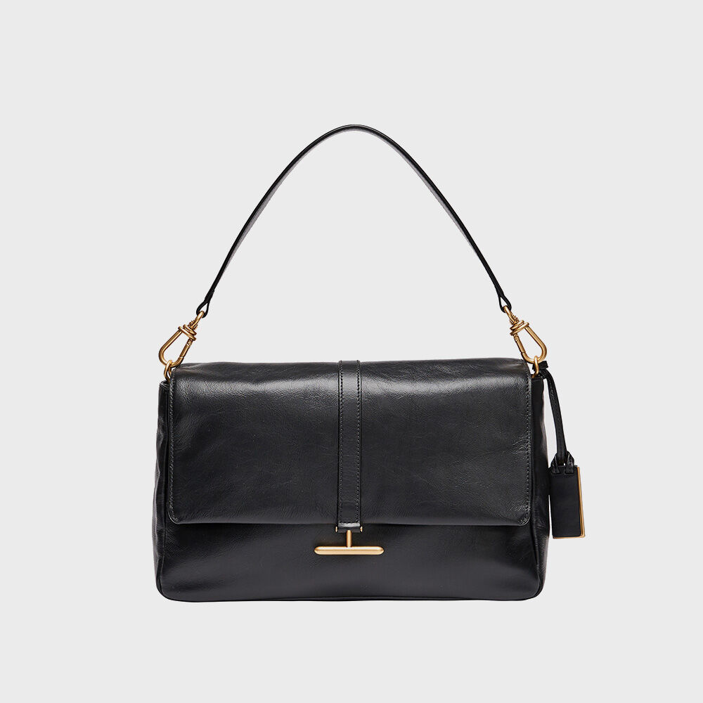 韓國 JOY GRYSON-Trudy Shoulder Bag Large BLACK