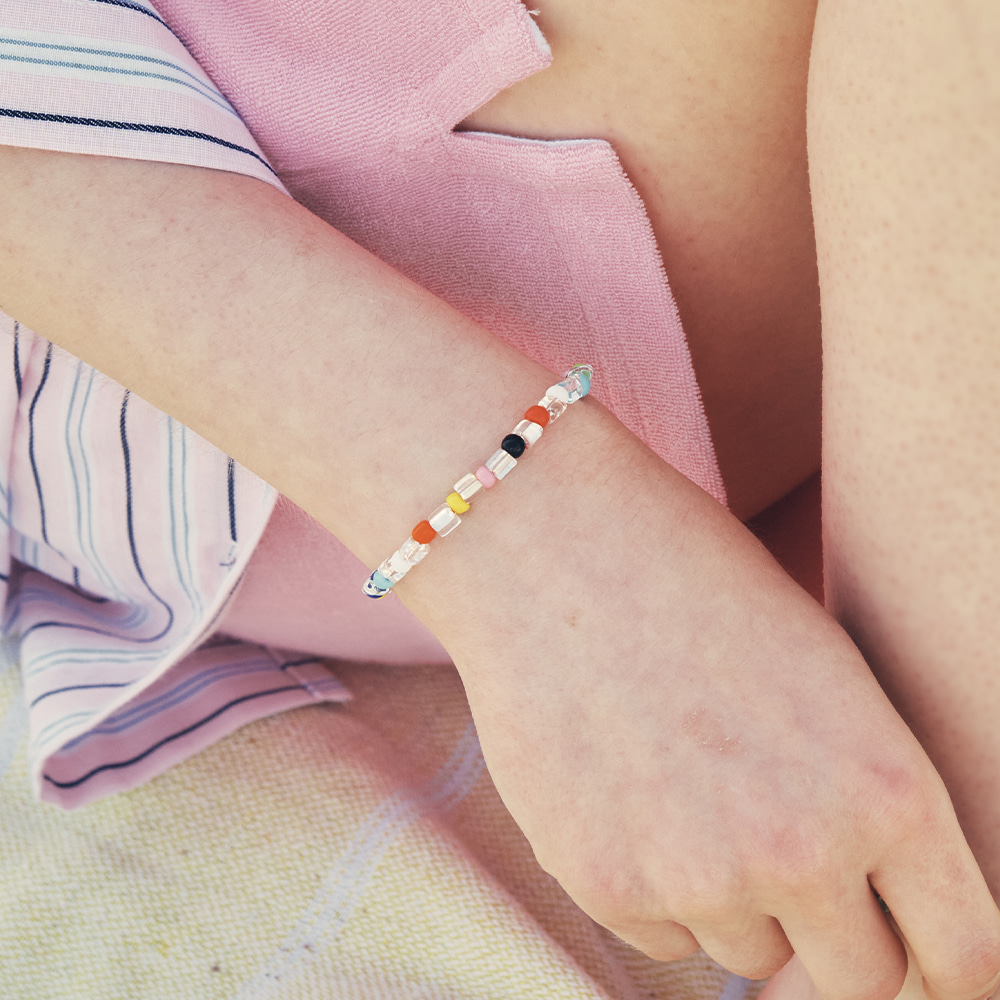 韓國VINTAGE HOLLYWOOD-Crayon Beads Bracelet