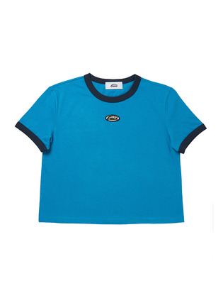 韓國 EMIS - RINGER TEE-AQUA BLUE/NAVY