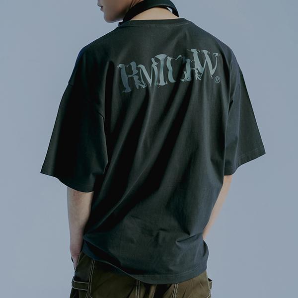 ROMANTIC CROWN-MID SUMMER BOARD TEE SHIRT_CHARCOAL