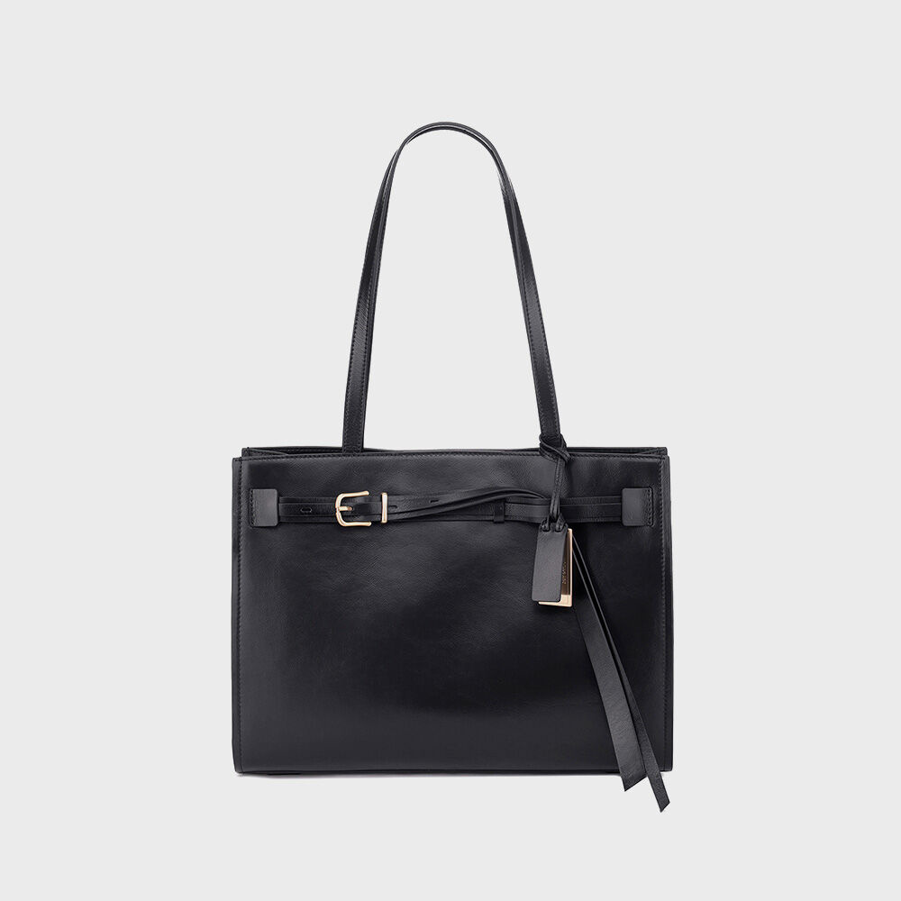 韓國 JOY GRYSON-Ricky Shoulder Bag BLACK