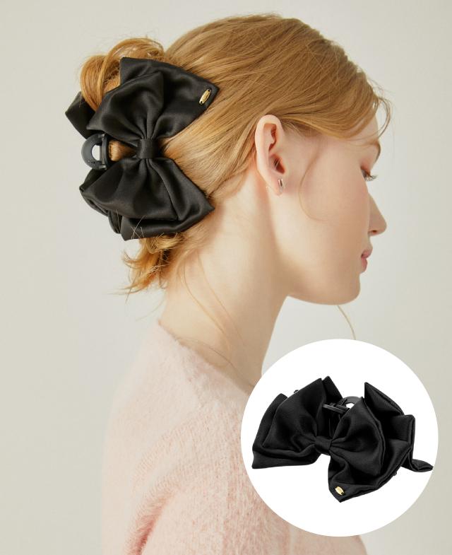 韓國J.ESTINA - LALA J Satin Ribbon Hair Pins