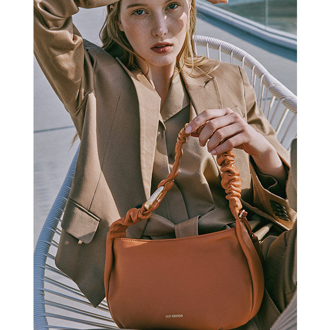 韓國 JOY GRYSON-Alicia Shoulder Bag DESERT
