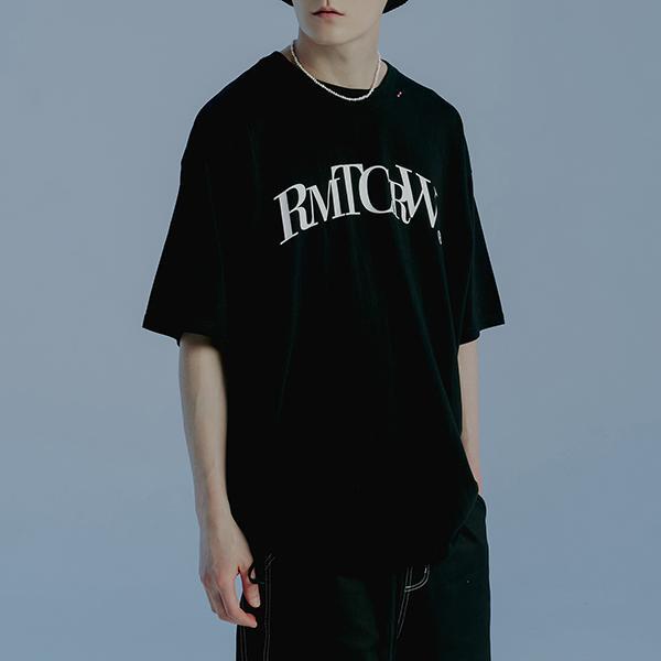ROMANTIC CROWN-RECENT ARCH LOGO TEE SHIRT_BLACK