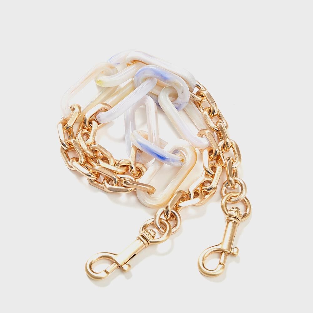 韓國 JOY GRYSON-Lena Chain Strap MARBLE CANNES