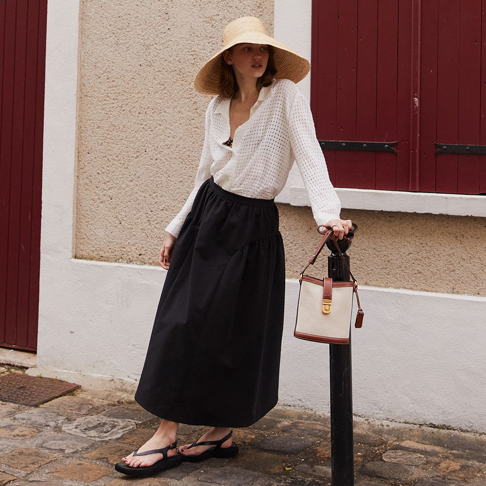 韓國 JOY GRYSON-Serendipity Bucket Bag Small NATURAL