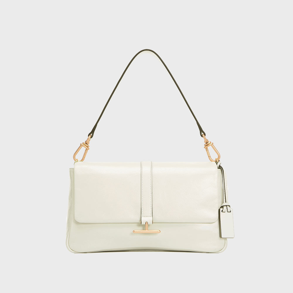 韓國 JOY GRYSON-Trudy Shoulder Bag MOON WHITE 