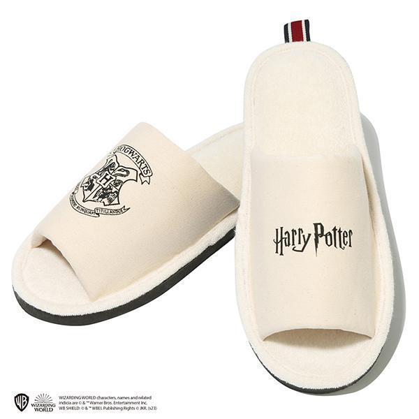 ROMANTIC CROWN-[HP X RMTC] HOGWARTS ROOM SHOES_OATMEAL