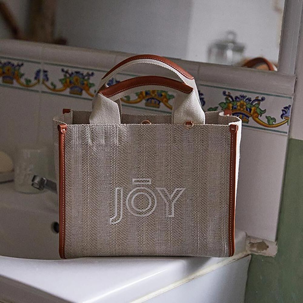 韓國 JOY GRYSON-Caribe Tote Bag NATURAL