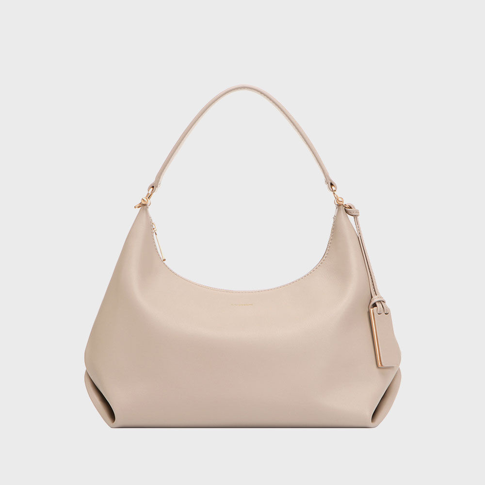 韓國 JOY GRYSON-Chelsea Hobo Bag Medium BAGEL