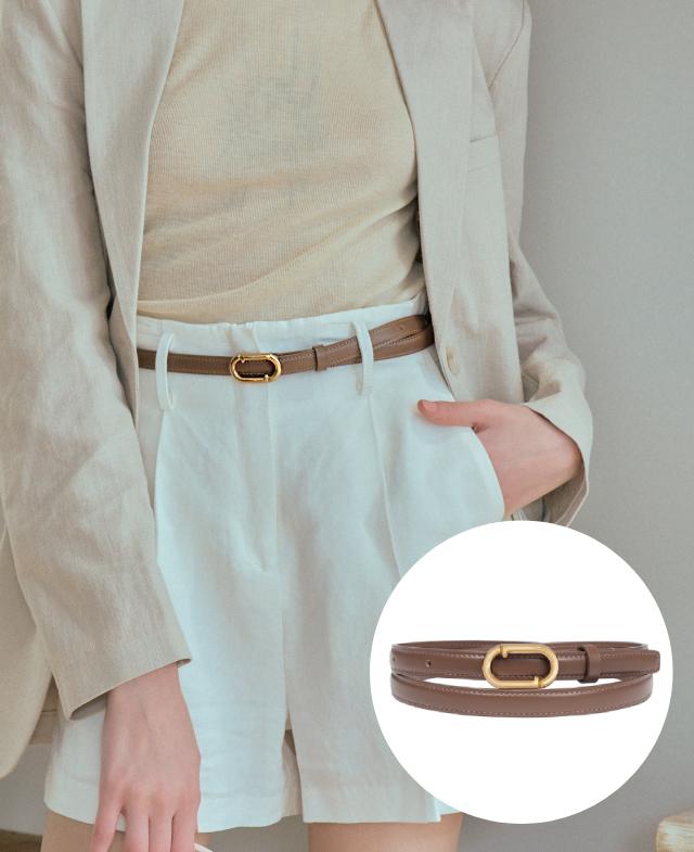 韓國J.ESTINA - HAZEL Belt - Brown
