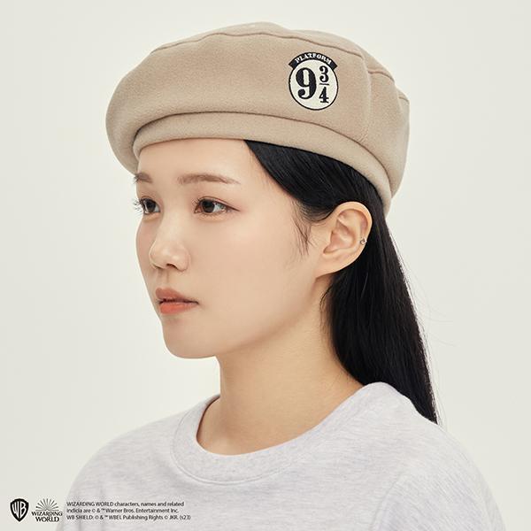 ROMANTIC CROWN-[HP X RMTC] 9 3/4 PLATFORM BERET_BEIGE