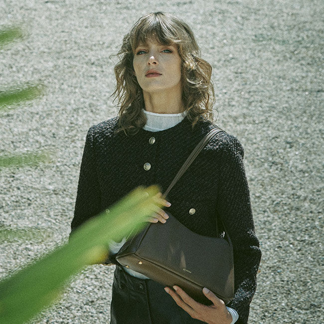 韓國 JOY GRYSON-Bowery Shoulder Bag TOURMALINE