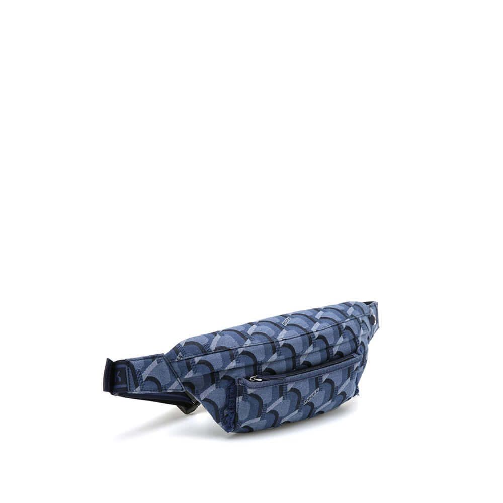 ROSA.K-JEANS MONOGRAM SLINGBAG DENIM BLUE_SM