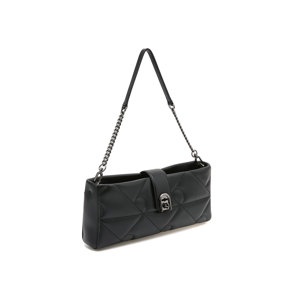 ROSA.K-COCO R QUILTING LOW SHOULDER BLACK_SM