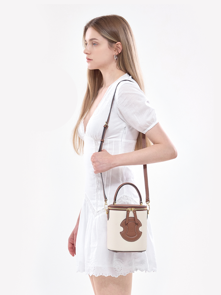 ROSA.K-COCO VANITY TOTE IVORY_SS