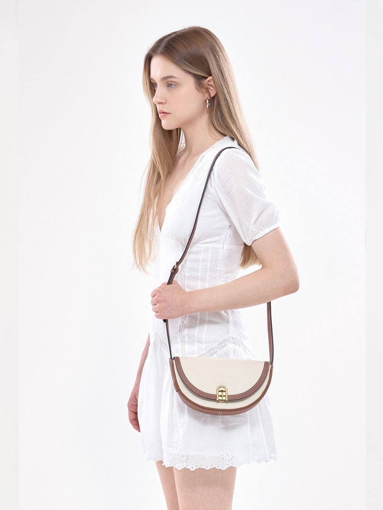 ROSA.K-COCO SADDLE IVORY_SS