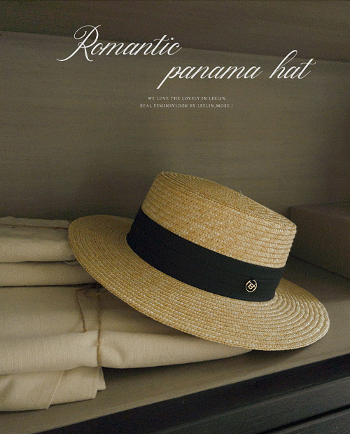 leelin-[이너프 클래식 파나마 햇]♡韓國女裝飾品
