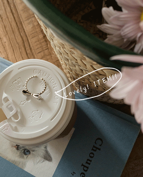 leelin-[러블리한 리본 링 반지]♡韓國女裝飾品