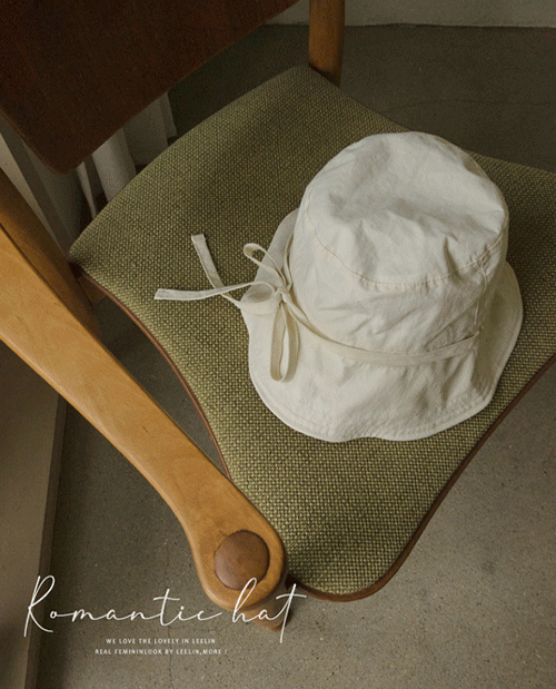 leelin-[모리츠 리본 투웨이 벙거지 모자]♡韓國女裝飾品