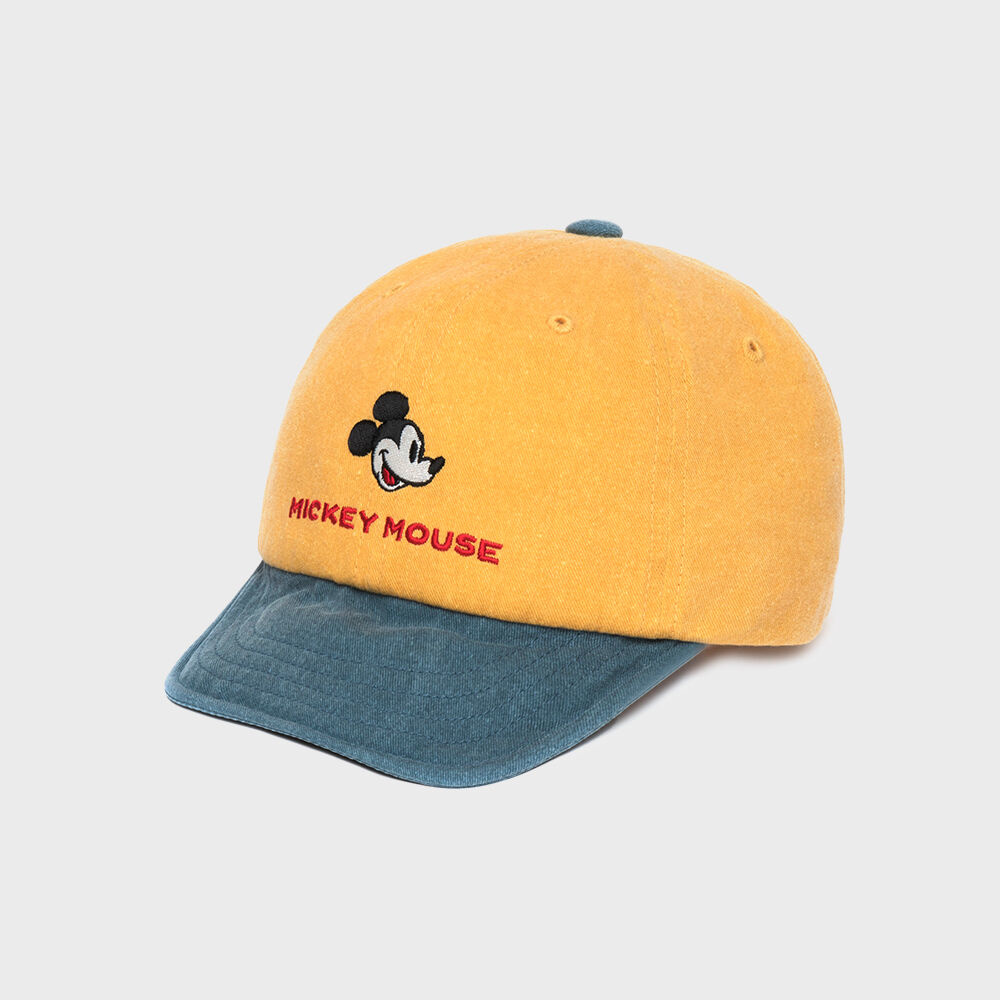 [Lee x Disney] Mickey Mouse Classic Kids Ball Cap Yellow 