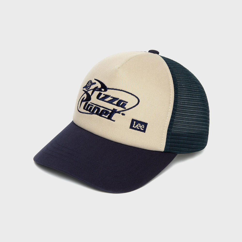 [Lee x Disney] Toy Story Pizza Planet Trucker Cap Navy