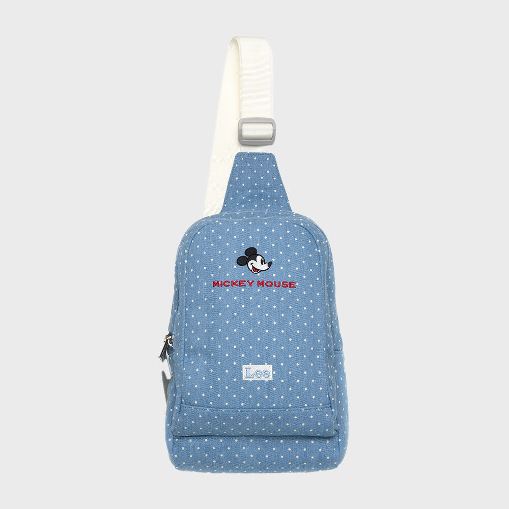 [Lee x Disney] Mickey Mouse classic kids bag indigo light