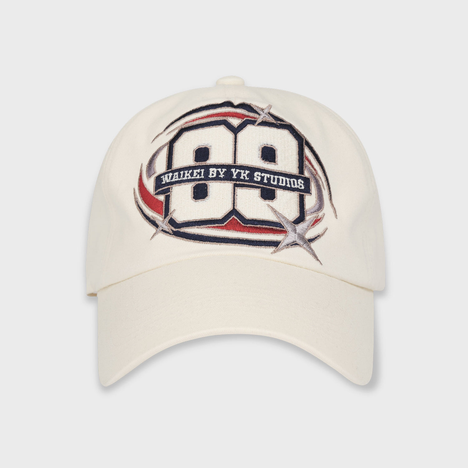 韓國WAIKEI  - 89 Logo Ball Cap White