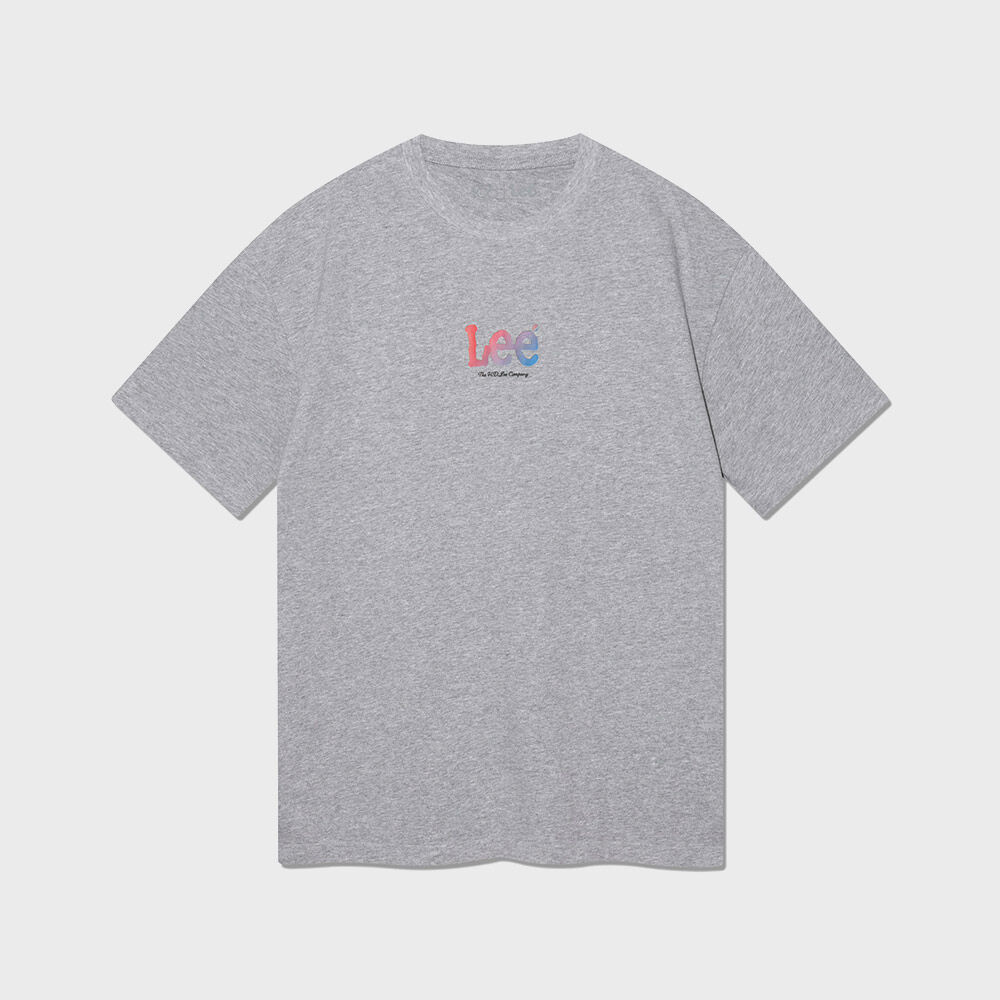 [Lee x Disney] Disney 100 Gradation Graphic Short Sleeve Tee Gray