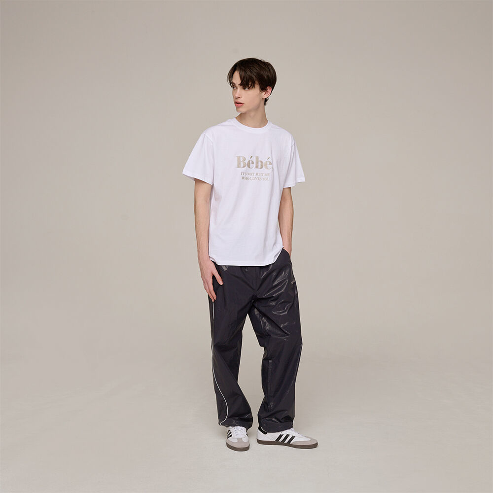 韓國NOIRNINE - Bébé Unisex T-shirts [WHITE] 