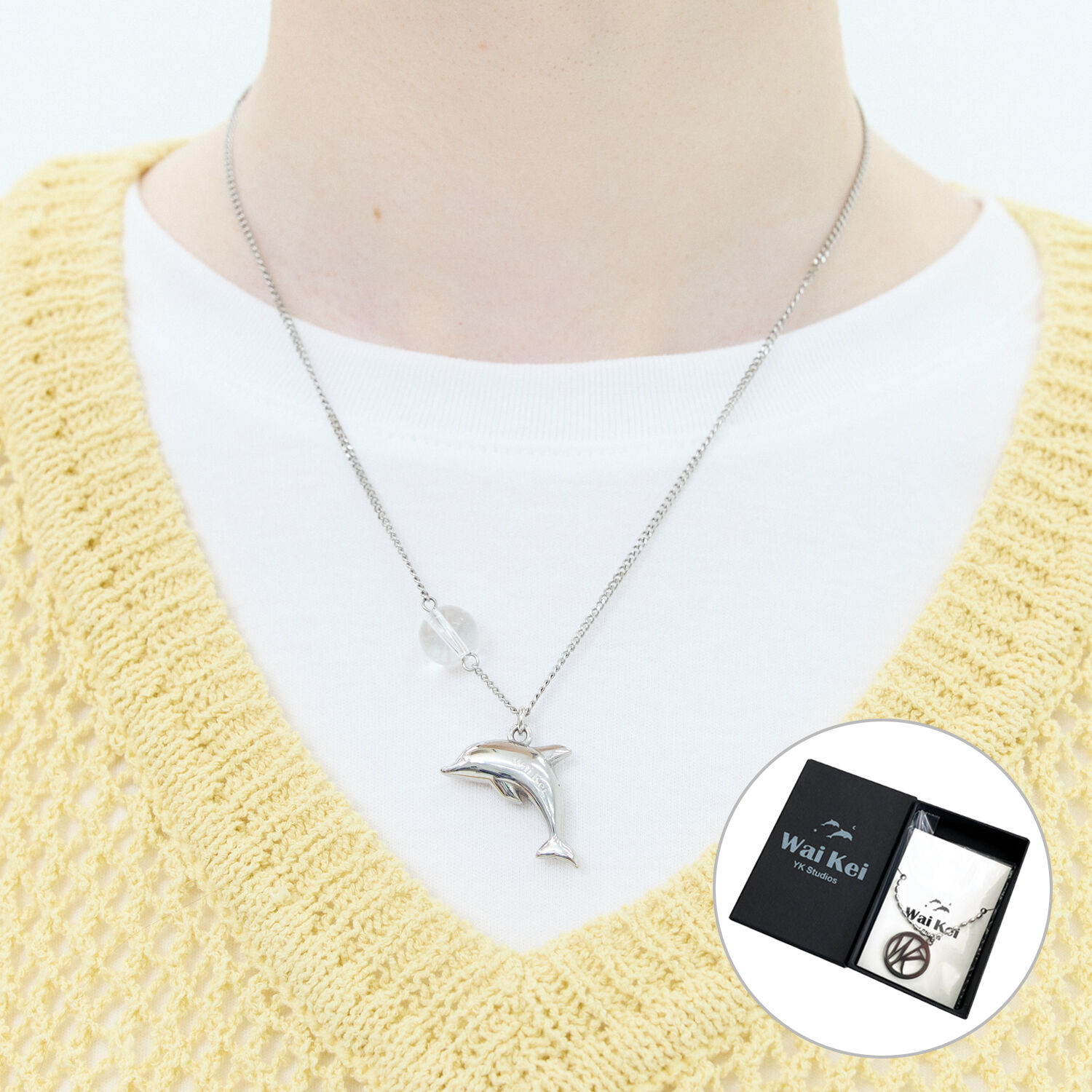 韓國WAIKEI - Signature Dolphin Necklace