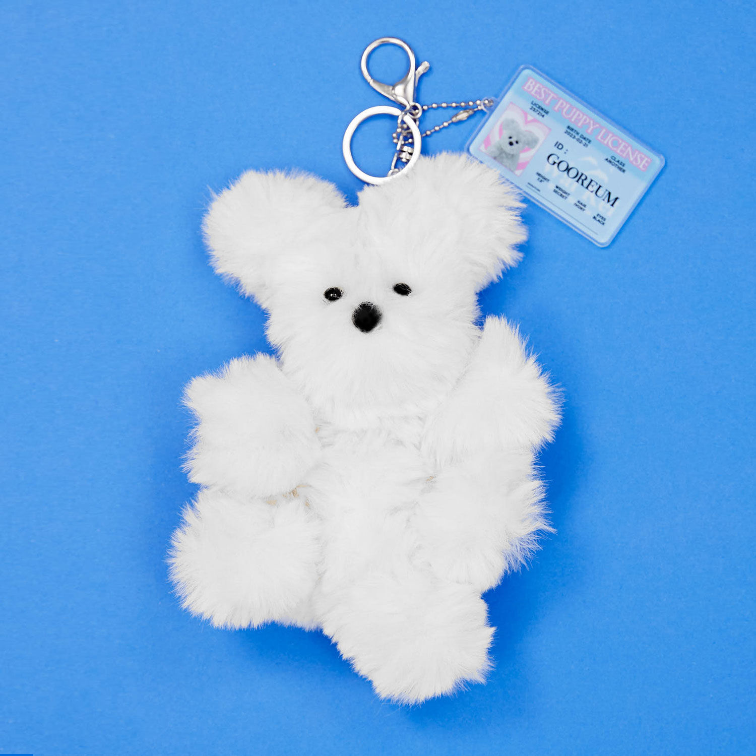 韓國WAIKEI - Maltese Cloud Toy Keyring