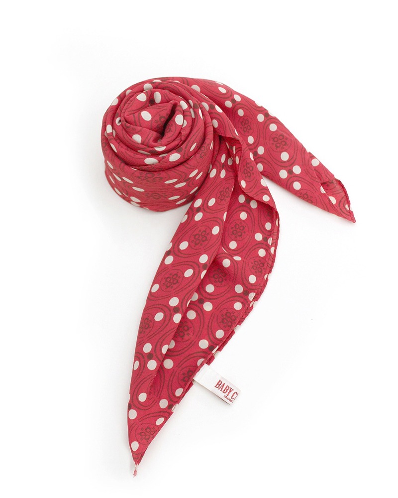 THE CENTAUR-BABY CENTAUR TINY SCARF NO.3 (RED)