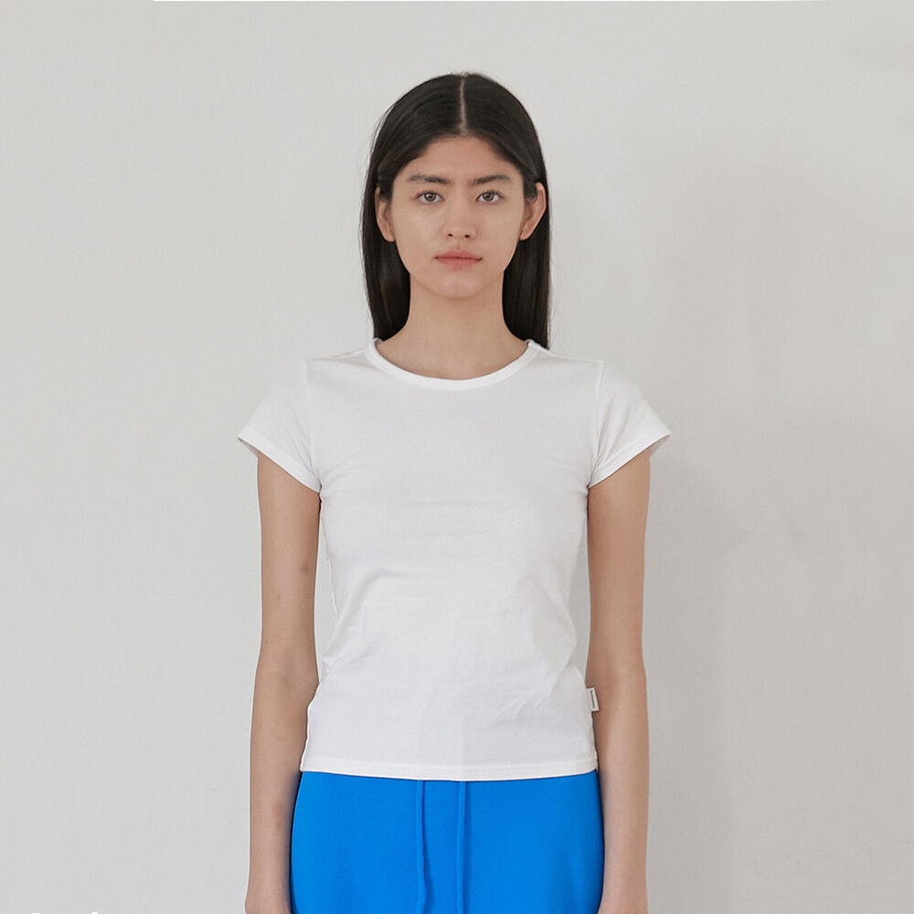 韓國HETHERMENT - Madeleine T-shirt (White)