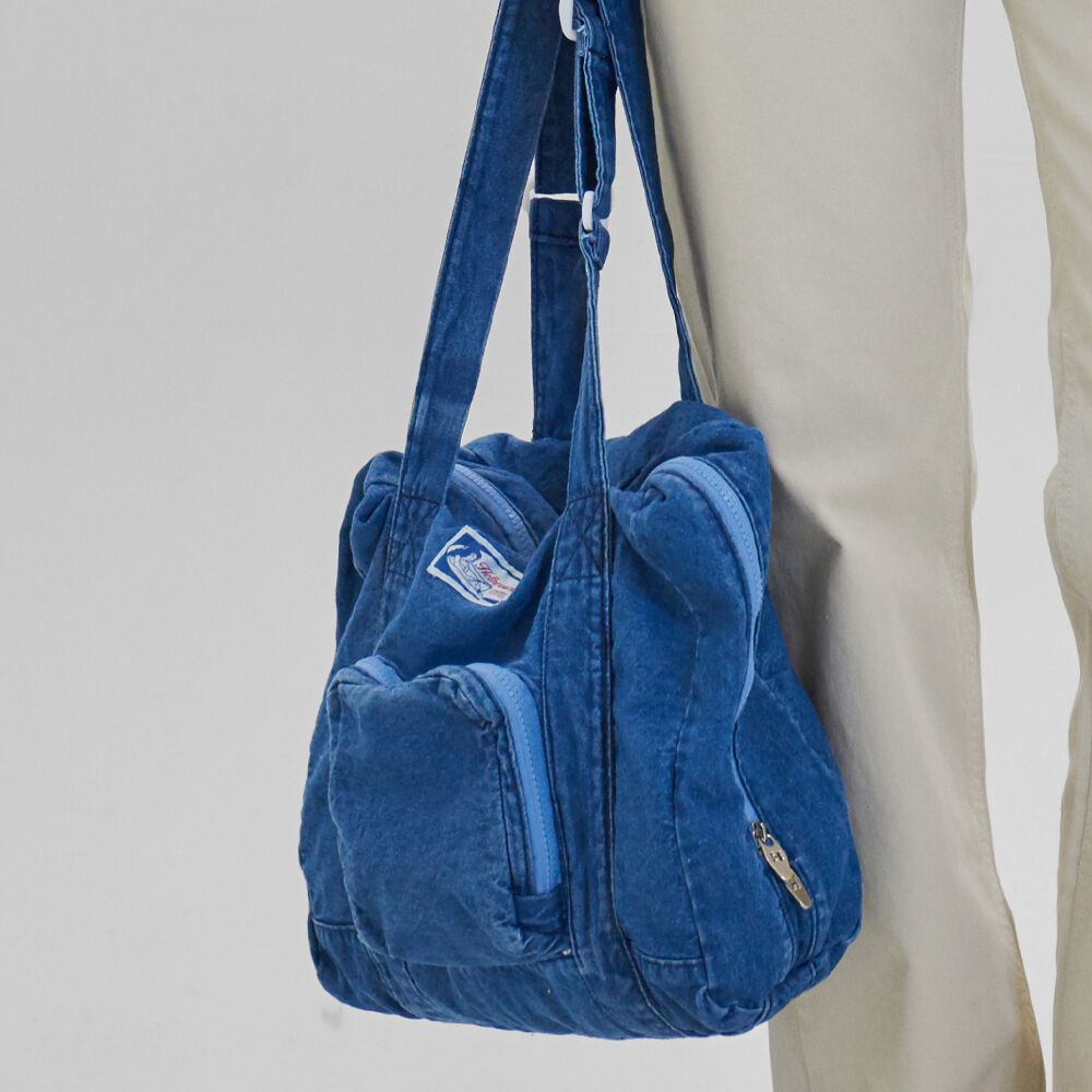 韓國HETHERMENT - Parachute Bag (Denim)
