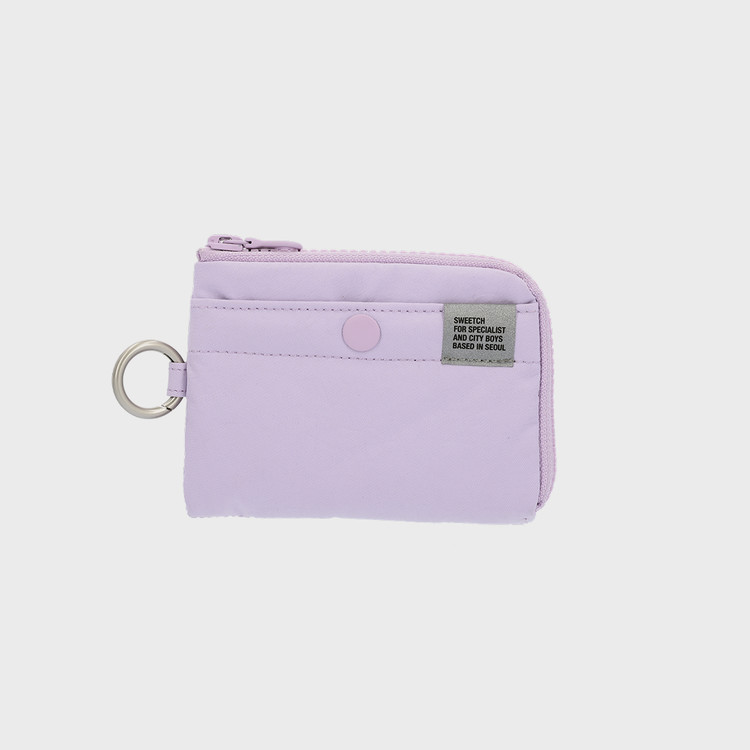 SWEETCH-HALF ZIP WALLET 001 M Light Purple