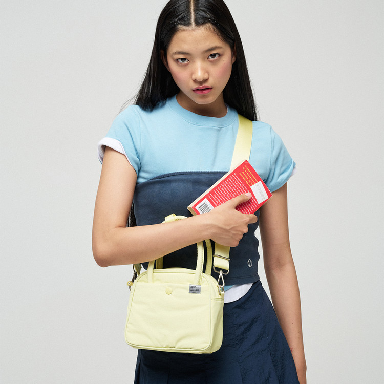 SWEETCH-SQUARE BAG 001 S Lemon Yellow