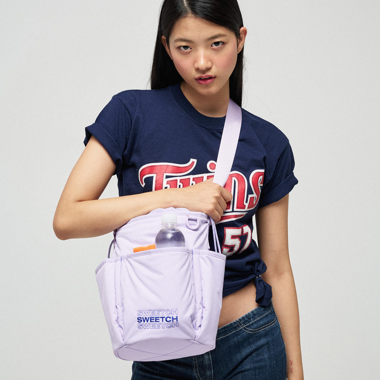 SWEETCH-ROUND TUMBLER BAG 001 M Light Purple
