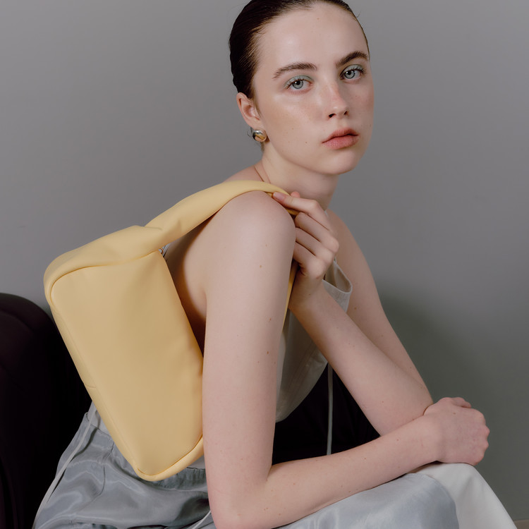 韓國SAMO ONDOH-Mug Bag M Lambskin Lemon