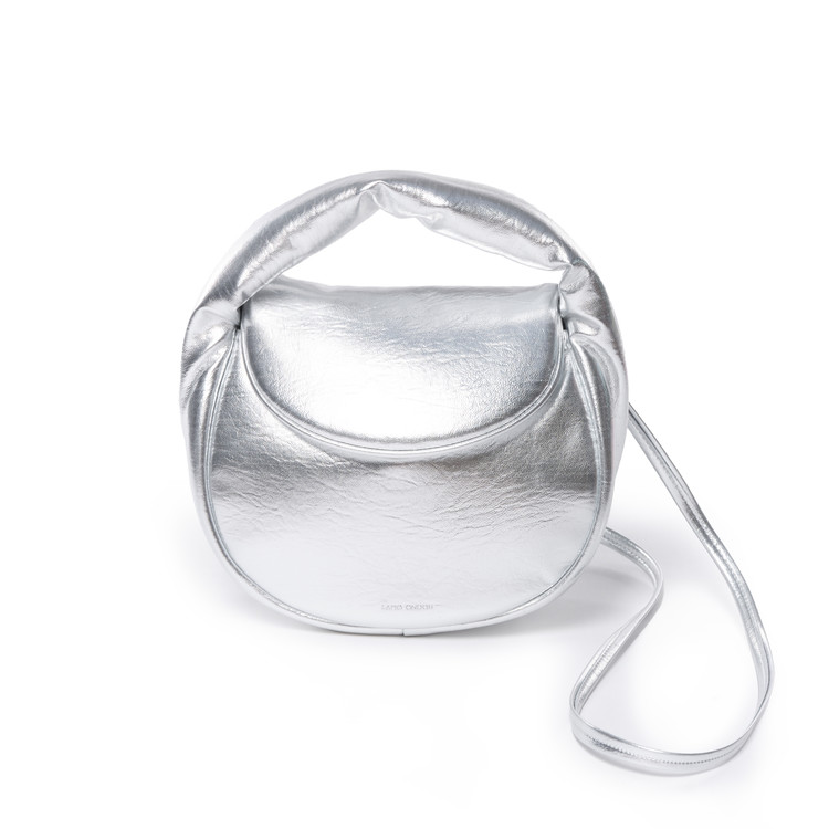 韓國SAMO ONDOH-Flap Mug Bag S Nappa Silver