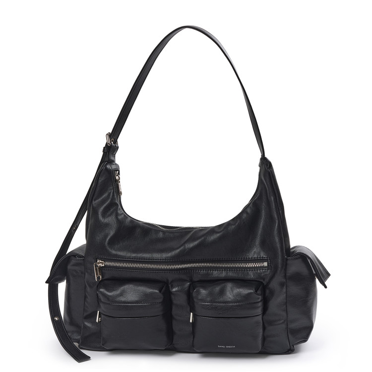 韓國SAMO ONDOH-Pocket Mug Bag L Nappa Black